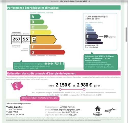 Appartement 5 pièces - 100 m²