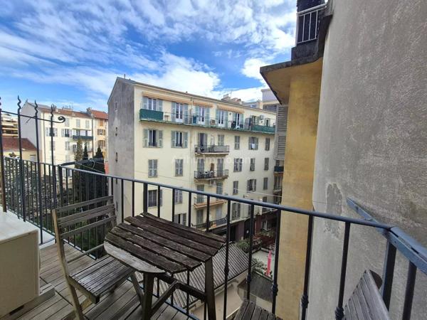 Vente                                                      Appartement
                        
                     1 pièces                      27 m2                     à Nice