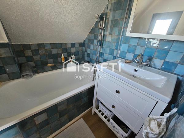 Maison coup de coeur avec plage et commerces à pied