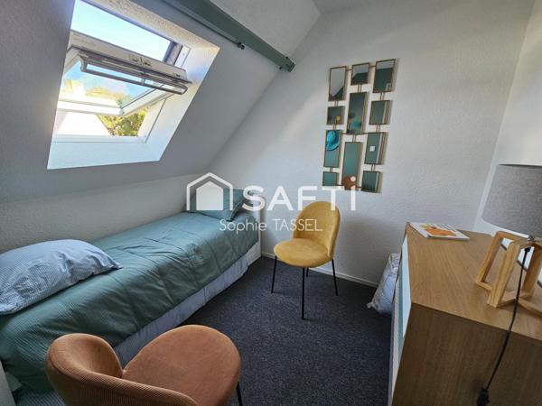 Maison coup de coeur avec plage et commerces à pied