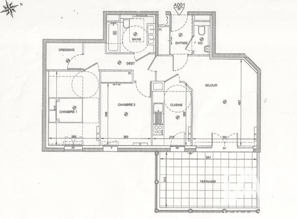 Appartement à vendre 3 pièces 70 m² Le Plessis-Robinson
