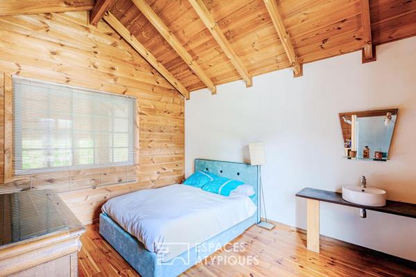 L’exception à Pontoise : Maison esprit chalet, le confort absolu.