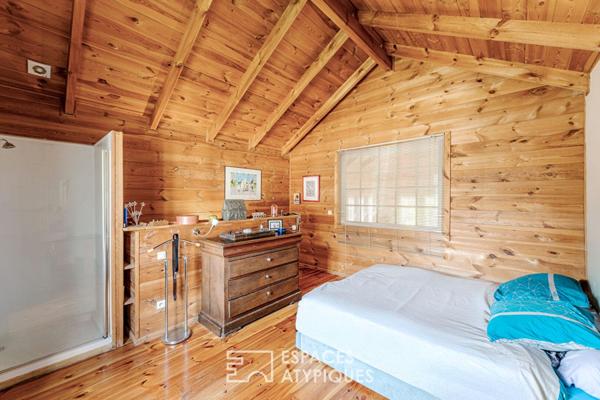 L’exception à Pontoise : Maison esprit chalet, le confort absolu.