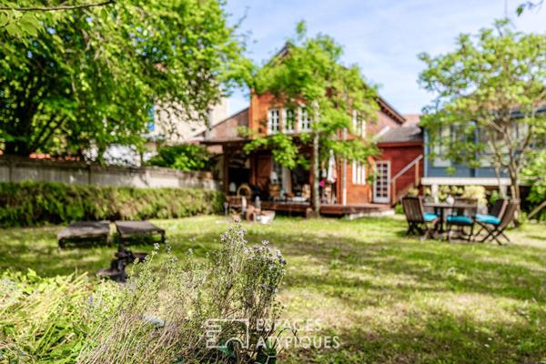 L’exception à Pontoise : Maison esprit chalet, le confort absolu.