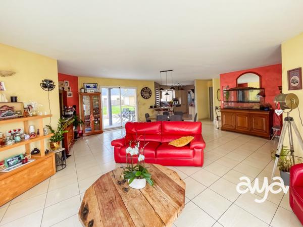 MAISON 128 M² + GRAND GARAGE 90 M² : IDÉAL PROJET, ACTIVITÉ OU INVESTISSEMENT