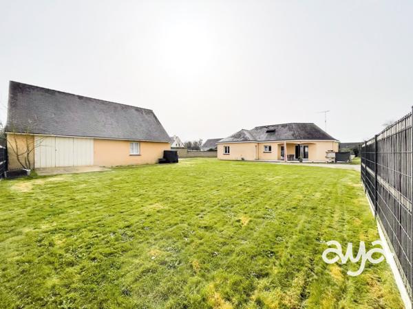 MAISON 128 M² + GRAND GARAGE 90 M² : IDÉAL PROJET, ACTIVITÉ OU INVESTISSEMENT