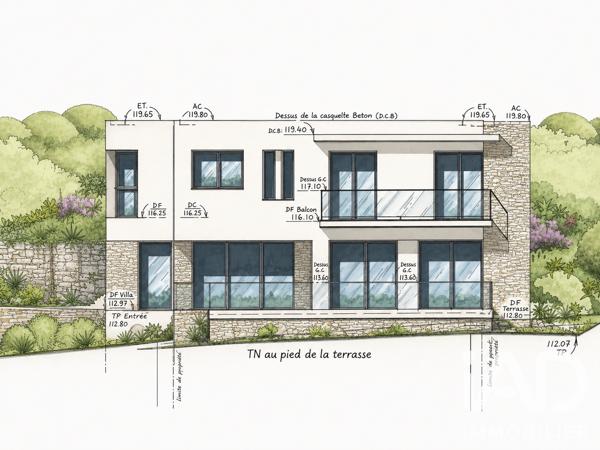 Terrain à vendre 864 m² Le Cannet