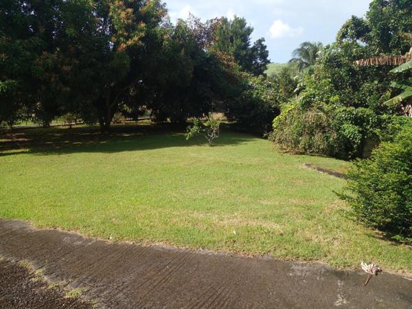 A vendre terrain plat au Lamentin, quartier grand champs