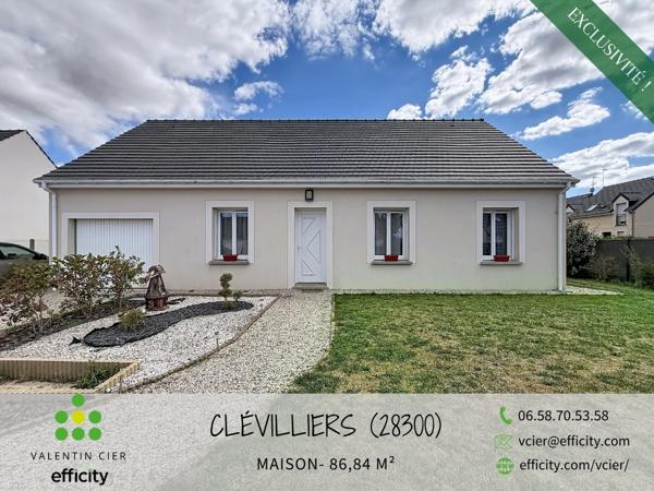 Maison
         4 pièces
        - 87 m² Exclusivité 214 000 € *