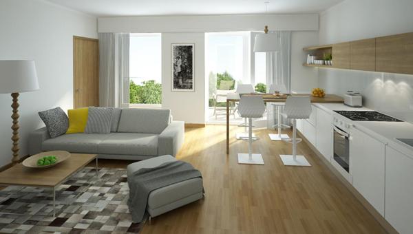 Appartement Villeurbanne 2 pièce(s) 31.07 m2