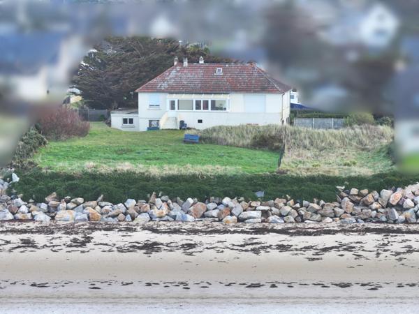 maison 129m2  face à la mer avec accès plage