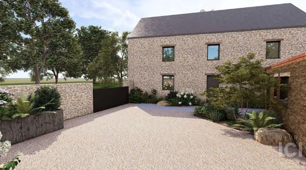 Carquefou - La Gouachére - Maison en pierre - 220m² - 6 chambres - 1 000m² de terrain