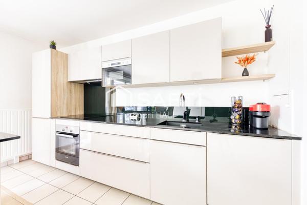 Appartement 3 pièces de 64m², immeuble récent de standing avec jardin et terrasse de 52m², exposé Sud-Ouest