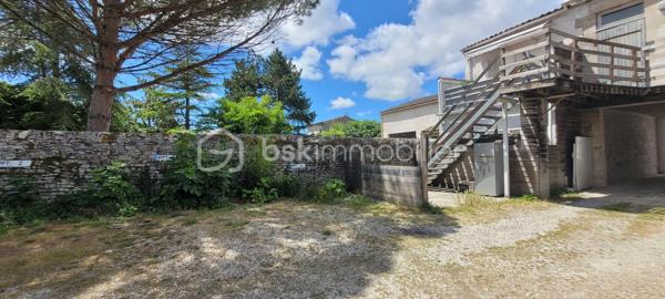 EXCLUSIVITE AU COEUR DE SAUJON :

Centre-ville : A proximité immédiate des commerces et cure thermale dans un secteur calme.
Appartement 2 pièces, avec entrée privative, composé d'une cuisine fonctionnelle meublée ouverte sur un séjour traversant et lumineux.
A l'étage une chambre en mezzanine avec espace de rangements et une salle d'eau.
Les wc sont séparés.
Coté extérieur une jolie terrasse a la vue dégagée et une place de parking.
*** Fenêtre pvc double vitrage.
*** Store électrique.
*** Pas de charge de copropriété.
*** Lumineux.
*** En centre ville.
A votre disposition pour tout renseignement complémentaire au 06.14.04.55.39