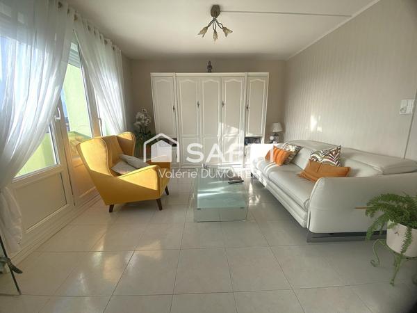 Appartement T3 - 1 chambre - Avec balcon et cave