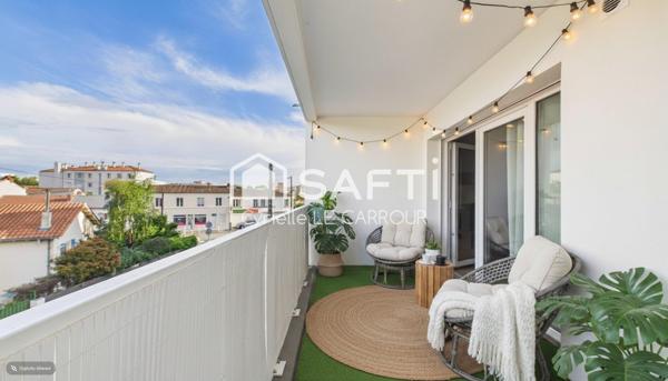 Appartement T3 avec terrasse et parking – La Rochelle Port-Neuf