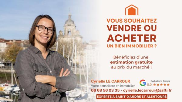 Appartement T3 avec terrasse et parking – La Rochelle Port-Neuf