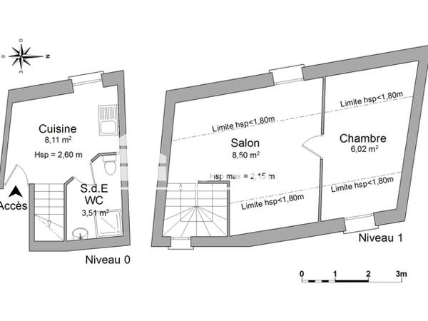 Location Appartement 2 pièces 26.14 m² - 52 RUE DE LARMOR Lorient 56100