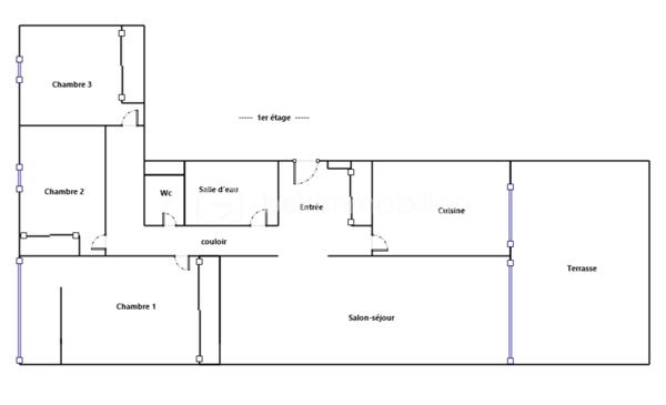 Appartement de 76 m²