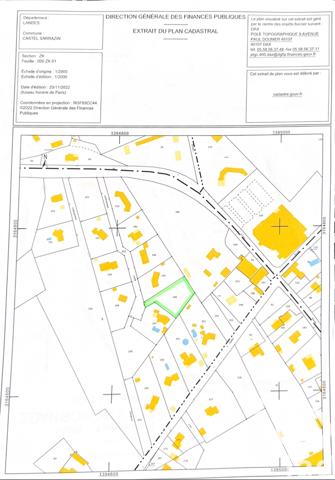 Terrain à vendre 1 551 m² Castel-Sarrazin