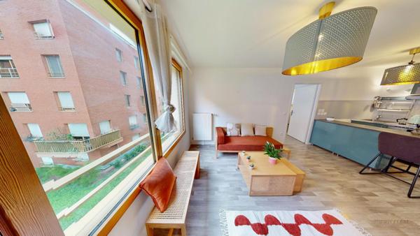 Appartement 2 pièces meublé 40 m² Ivry-sur-Seine résidence récente avec ascenseur