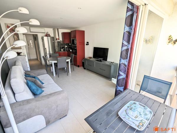 STUDIO CABINE VUE MER AVEC PLACE DE STATIONNEMENT