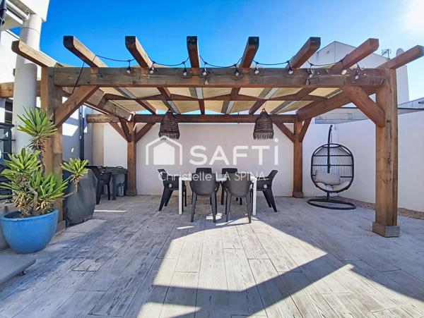 Maison familiale lumineuse avec jardin et piscine