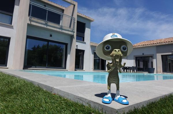 Propriété contemporaine  de 360 m² Maison, annexe, Bureau-Atelier sur 3500m²