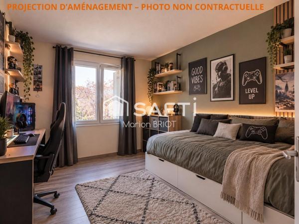 Fonctionnel et lumineux, idéal pour une famille.