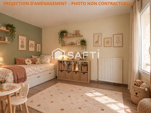 Fonctionnel et lumineux, idéal pour une famille.