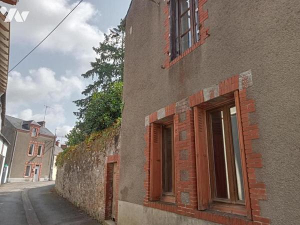 Maison de 80,25m² habitables, 2 CH possible 3, terrain de 505m²