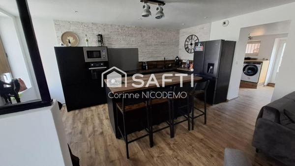 Maison entièrement restaurée 113m²