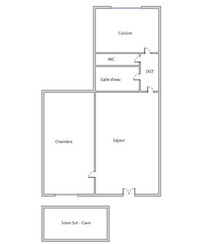 Appartement à vendre 2 pièces 36 m² Le Vésinet