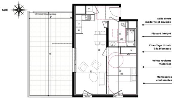Appartement à vendre 2 pièces 46 m² Clermont-Ferrand