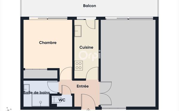 Appartement à vendre    2 pièces • 46,57 m2 Mandelieu-la-Napoule