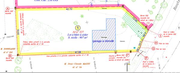 Terrain à vendre 907 m² Malaunay