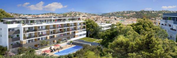 Vallauris – Golfe-Juan - Maison 3P -  Résidence neuve avec piscine
