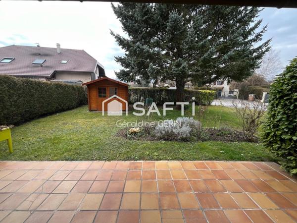 Maison et terrain bien entretenus, idéal famille