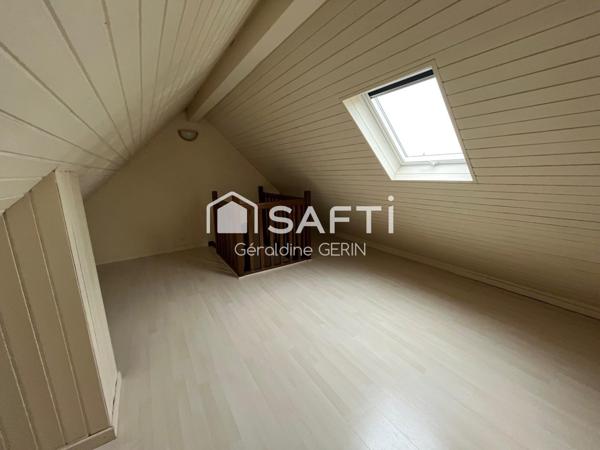 Maison et terrain bien entretenus, idéal famille