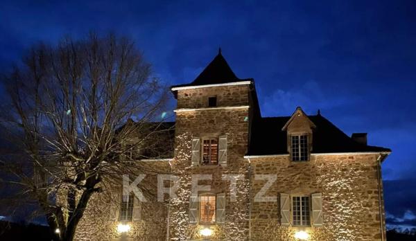Domaine de 18Ha dans l'Aveyron avec une vue imprenable