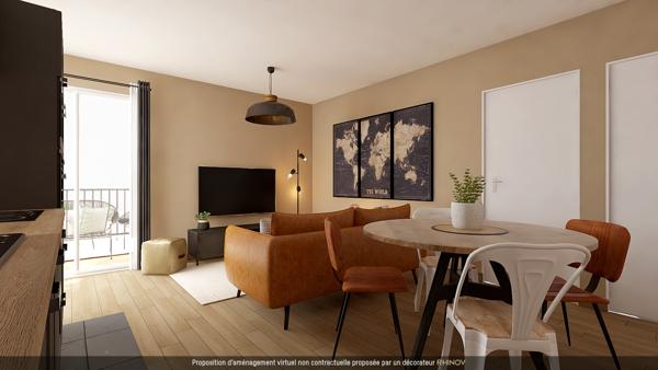 Appartement neuf Albi Fac 3 pièces 58,80 m2