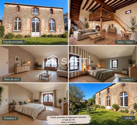 Maison anciennement une écurie 1870  à rénover ou diviser