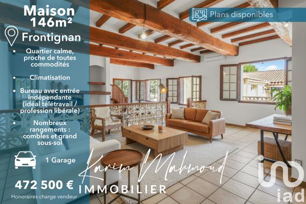 Maison à vendre 7 pièces 146 m² Frontignan