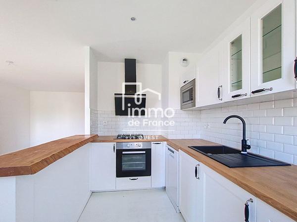 Appartement  lumineux T3 de 61 m²  à Bouguenais, Résidence Sécurisée