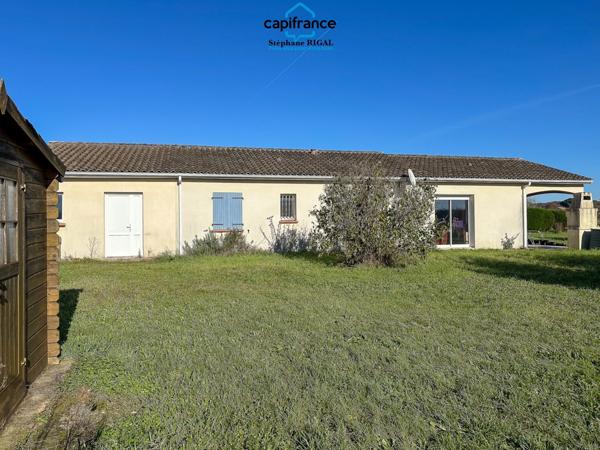 Maison à vendre 5 pièces SAINT VITE (47) maison de 96m2 sur terrain clos de 1868m2