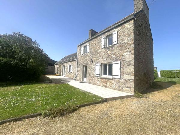 Plouider (29260) Maison de campagne, avec hangar
