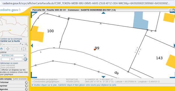 Terrain à Ste Honorine du Fay
