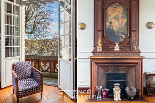 Triplex familial chargé d’histoire à deux pas de la Section Internationale de Sèvre.