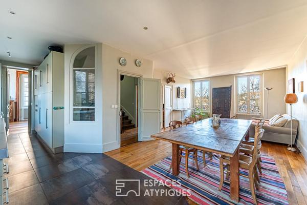 Triplex familial chargé d’histoire à deux pas de la Section Internationale de Sèvre.