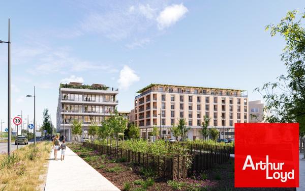 Bureaux neufs à vendre ou louer à Castelnau-le-Lez avec terrasses rooftop